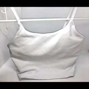 Padded Sports bra. White Small size NEW